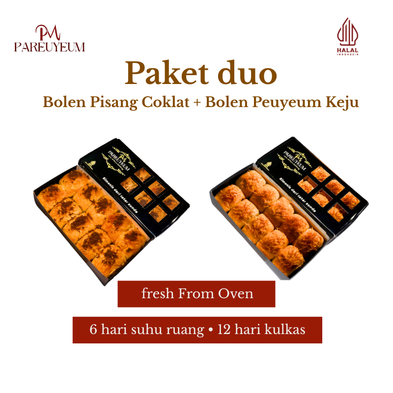 

Paket dua box Bolen pisang+bolen peuyeum