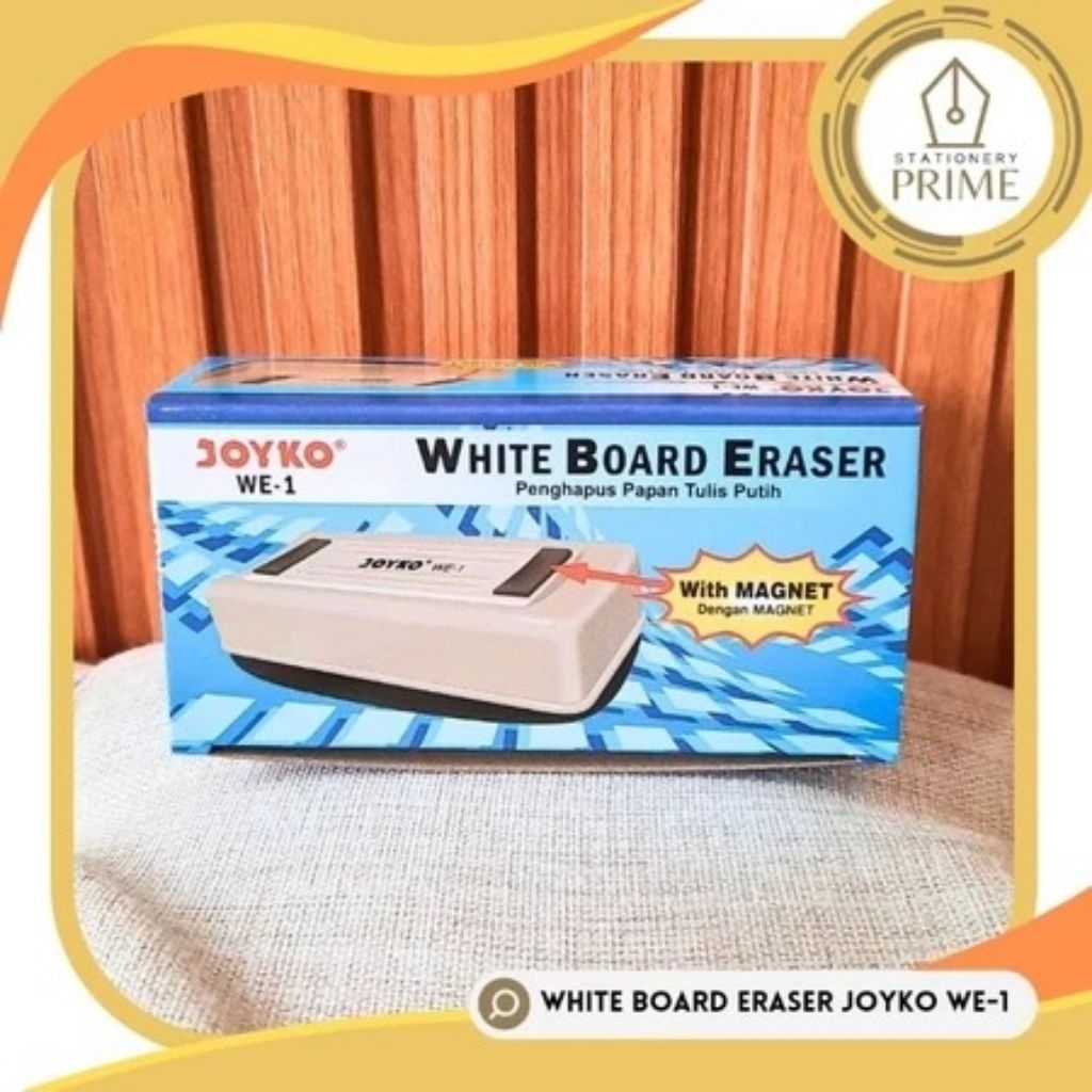 

Penghapus Papan Tulis Putih / Whiteboard Eraser Joyko WE-1 Magnet [PIECE]