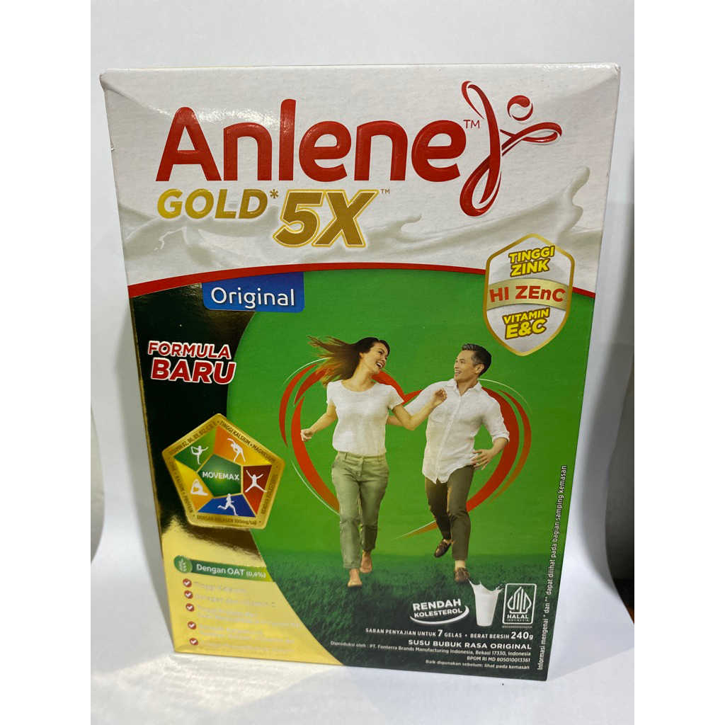 

Anlene Gold 5x Original 240g ORI 100%