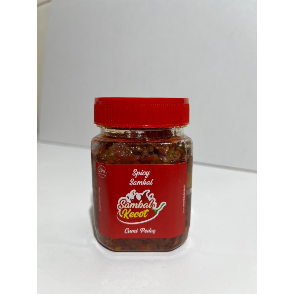 

Sambal Kecot - Sambal Cumi Pedas/Pete/Ikan Teri Pedas 145Gr