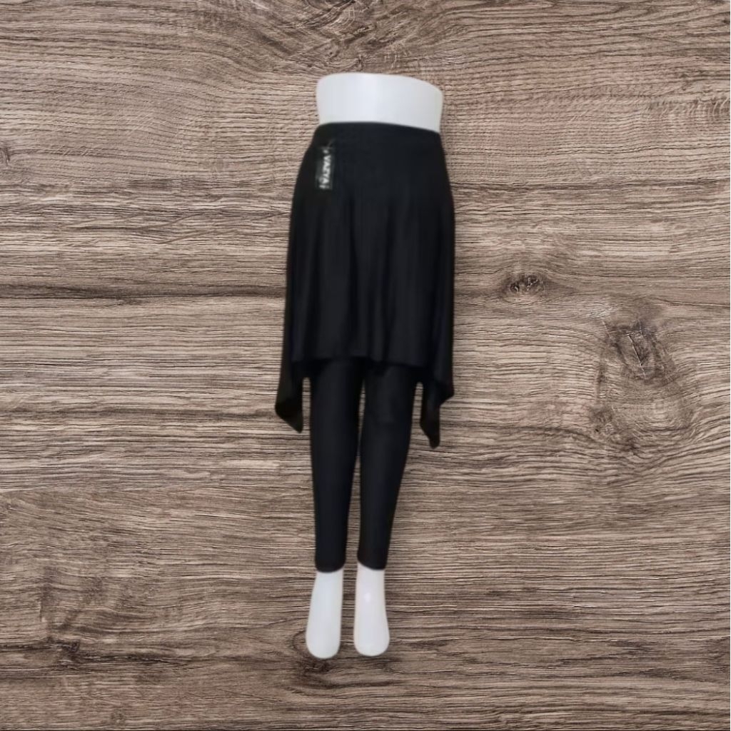 Lagging Rok Olah raga wanita Asimetris / Legging Rok asimetris