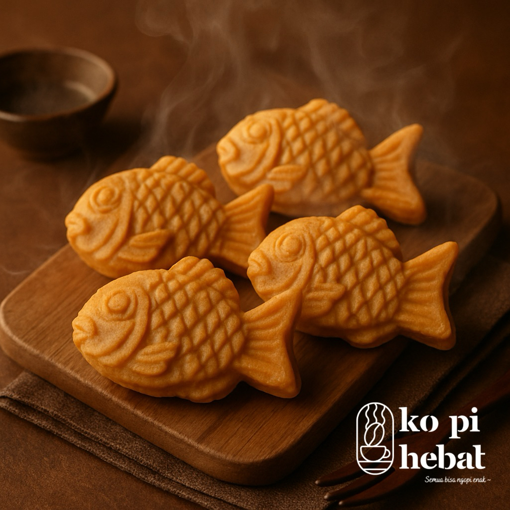 

(4pcs) Kue ikan Taiyaki Bungeoppang - Pancake Korea Jepang / Cheese Coin Pancake Viral Premium
