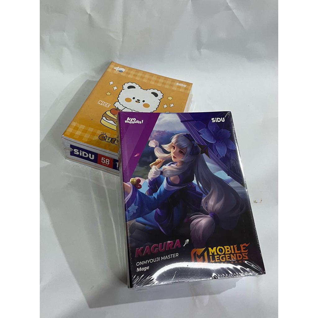 

BUKU TULIS SIDU 58 1pack isi (10 pcs)