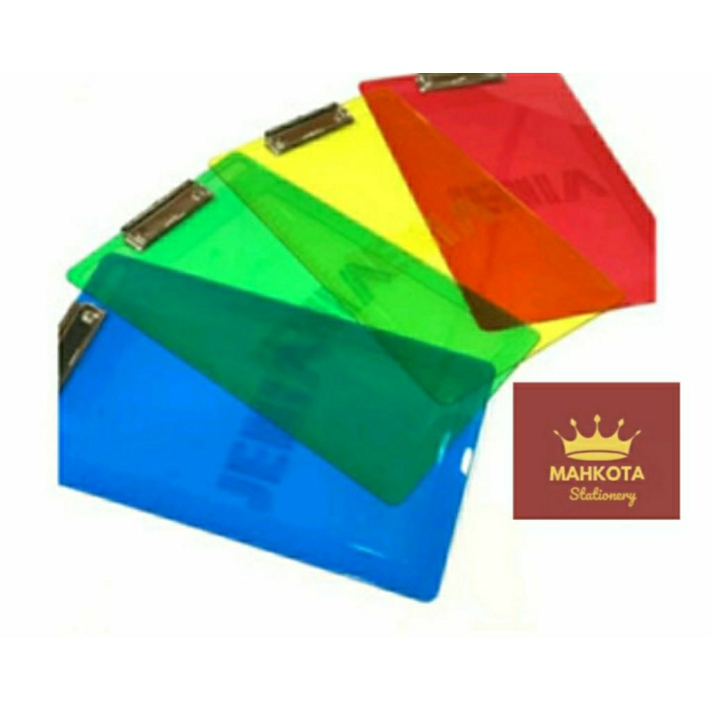 

Papan Ujian ClipBoard Jenia/Papan Jalan/Papan Dada Folio Jenia