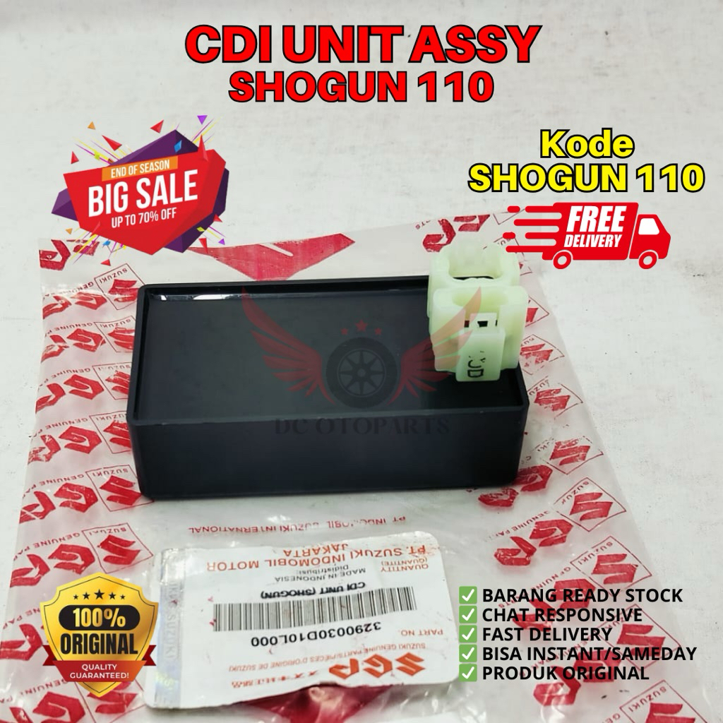 SHOGUN 110 CDI UNIT ASSY SHOGUN 110 ORIGINAL SUZUKI, CDI ORIGINAL SHOGUN, CDI SHOGUN 110, CDI SUZUKI