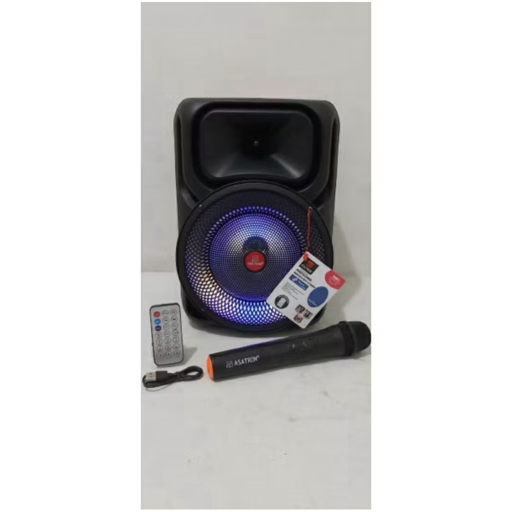 Speaker Aktif Portable Asatron Helios 8 Inch