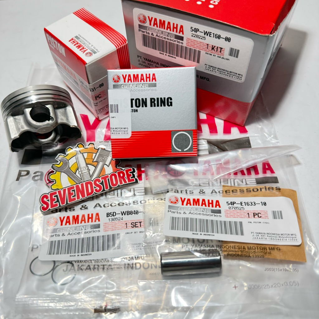 Piston kit seher set 54P Mio J Soul GT XRide Fino Fi Original YGP