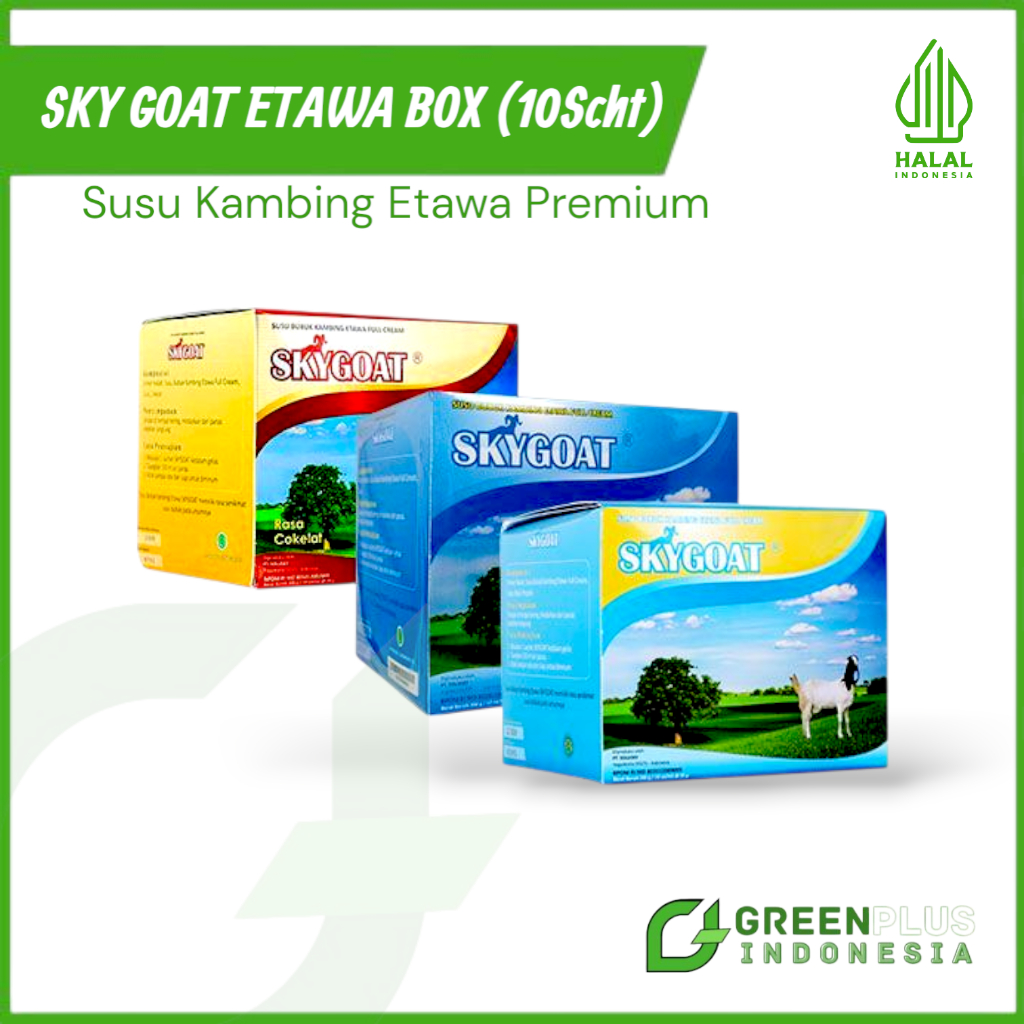 

Susu Kambing Etawa Sky Goat Box isi 10 Sachet Asli BPOM