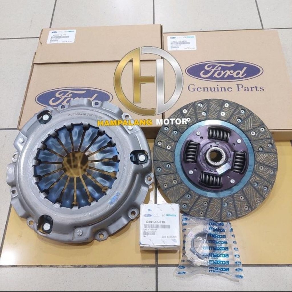 KAMPAS KOPLING SET FORD RANGER 2.5 FORD RANGER 2.9 ASLI GARANSI