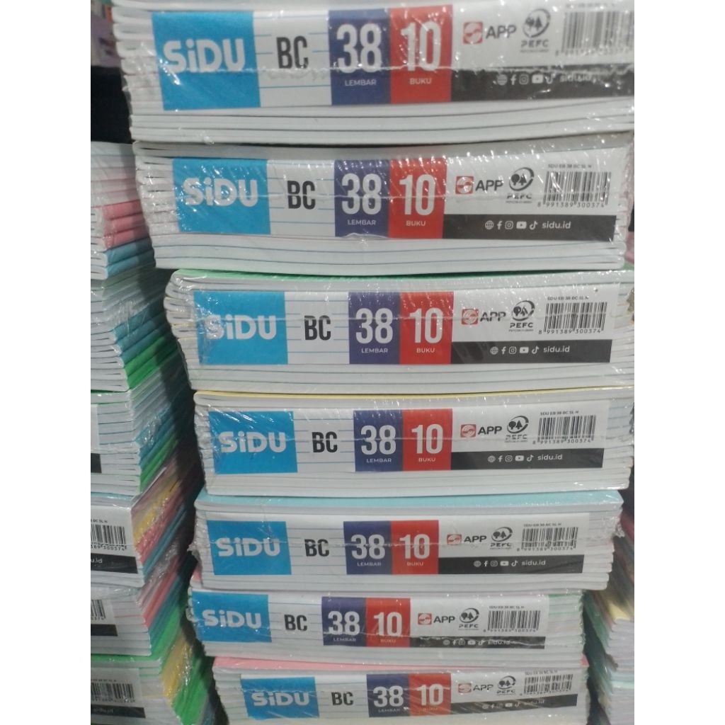 

Buku SIDU ISI 38 isi 1 pack