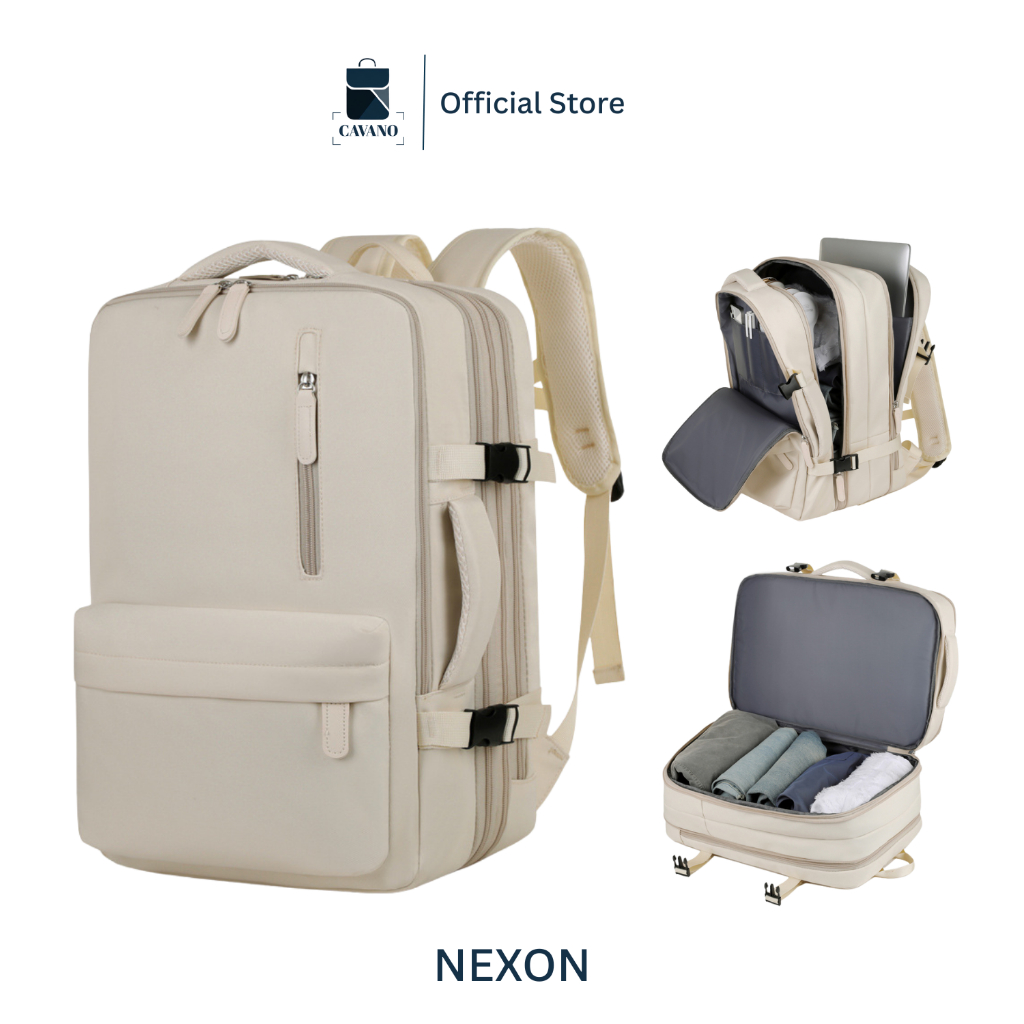nyonyavenik - cavano nexon tas ransel pria travel backpack waterproof - stylish cowok