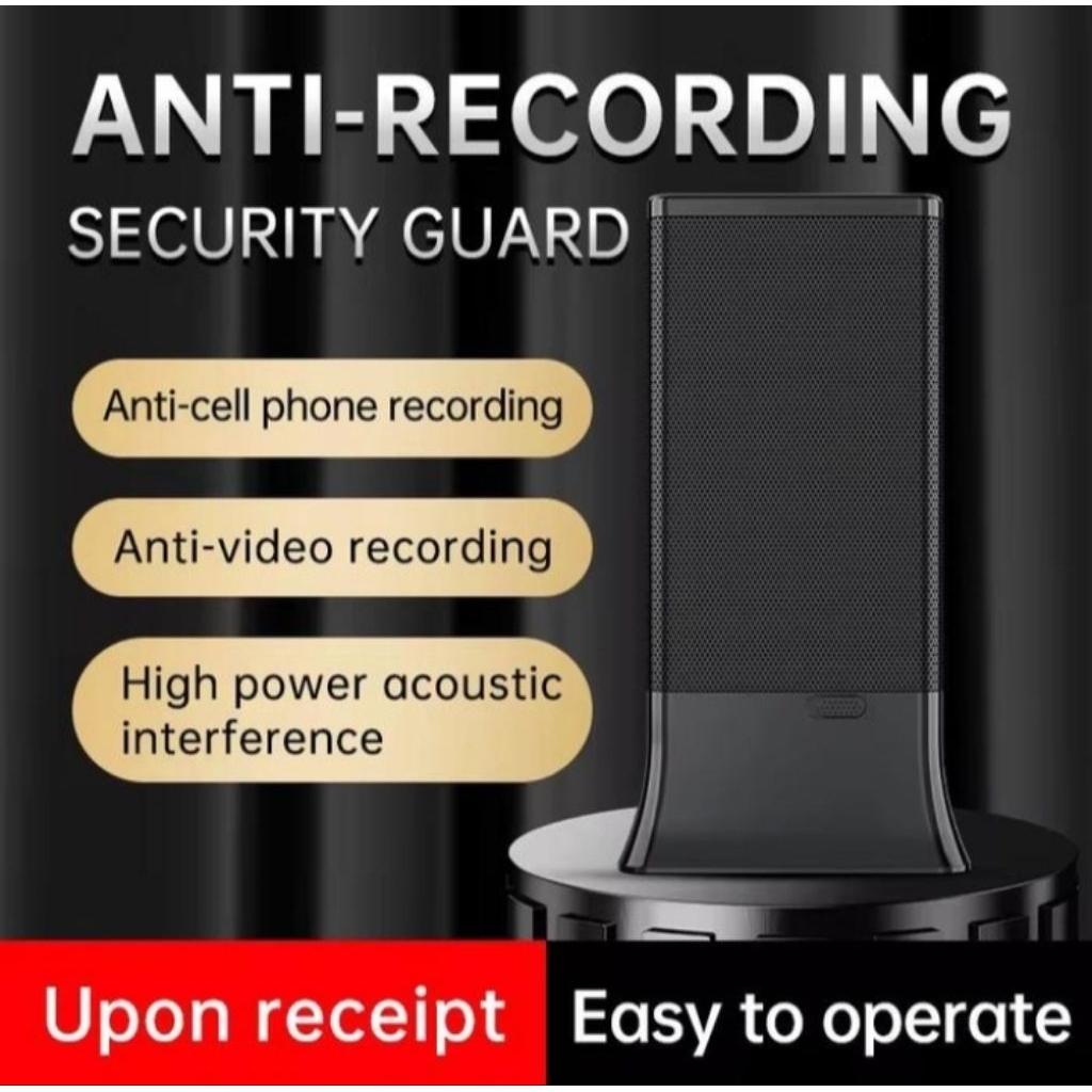 High Power Anti Recording Blocker Recording Jammer Audio