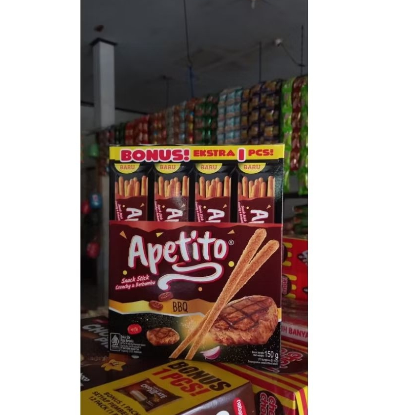 

Apetito Snack Stik 1 box isi 10 bgks @gram