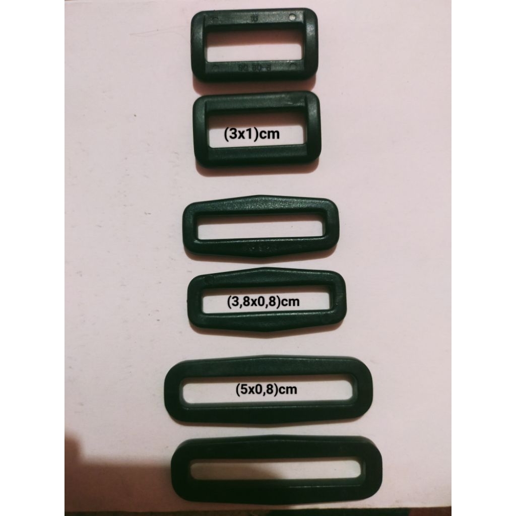 ring jalan/gesper tas/buckle plastik aksesories tas