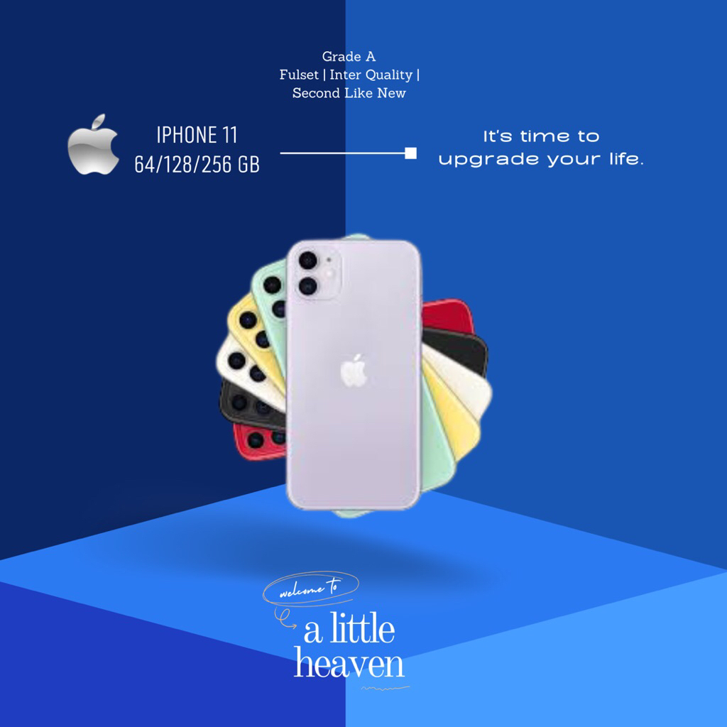 iPhone 11 Original Second | Mulus Like New | Inter Quality | Aman & Terpercaya (Bukan Refurbished/HD