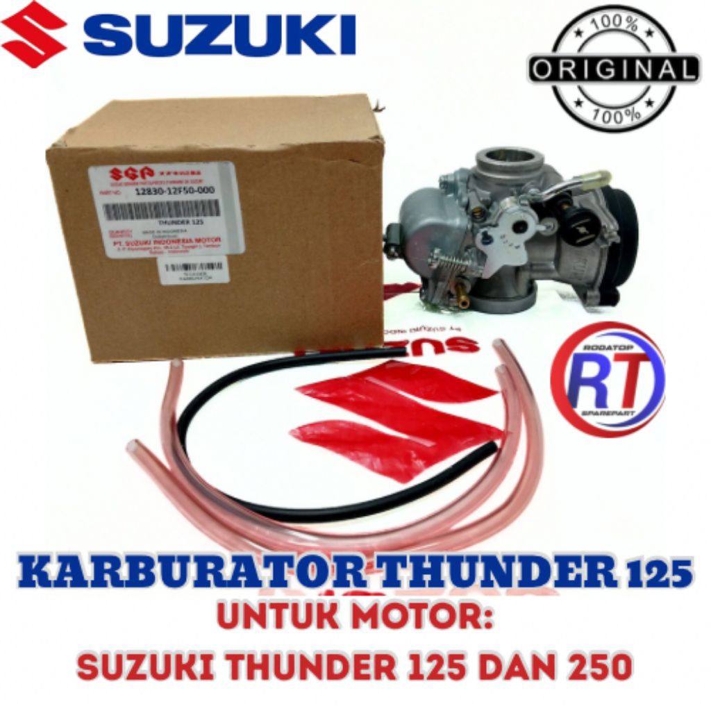 KARBURATOR SUZUKI THUNDER ASLI ORIGINAL BUAT MOTOR SUZUKI THUNDER 125&250