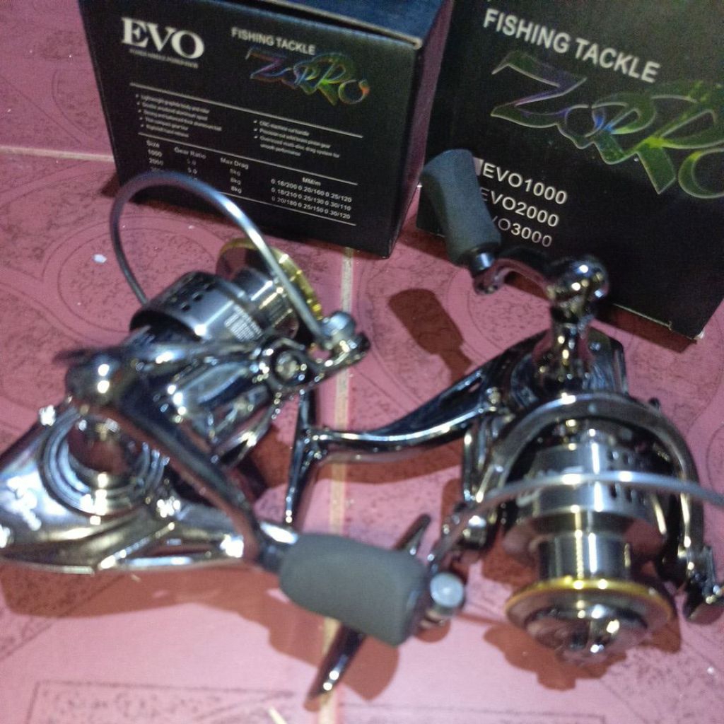 Reel Zorro evo spining power handle