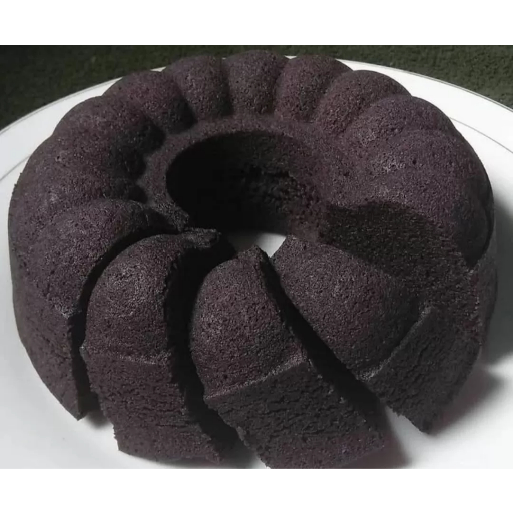 Bolu Ketan Hitam Keju Lumer Premium Butter uk 13/16/20/24 cm Homemade By Ramachef