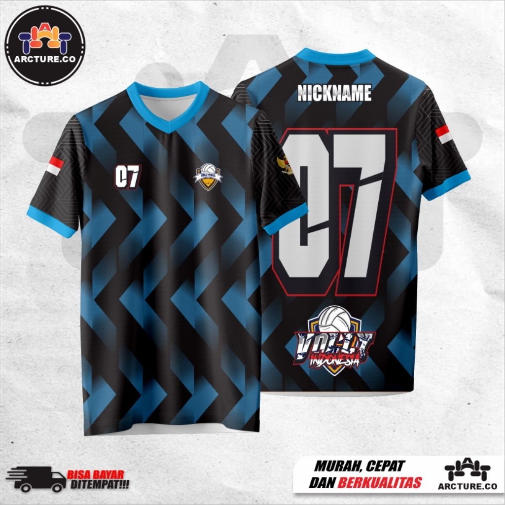 Jersey Volly/Jersey Volly Custom Desain Sport