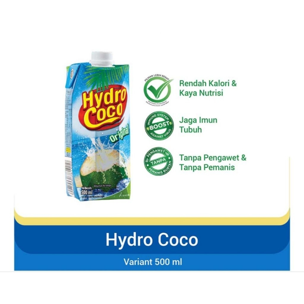 

HYDRO COCO VARIAN 500ML