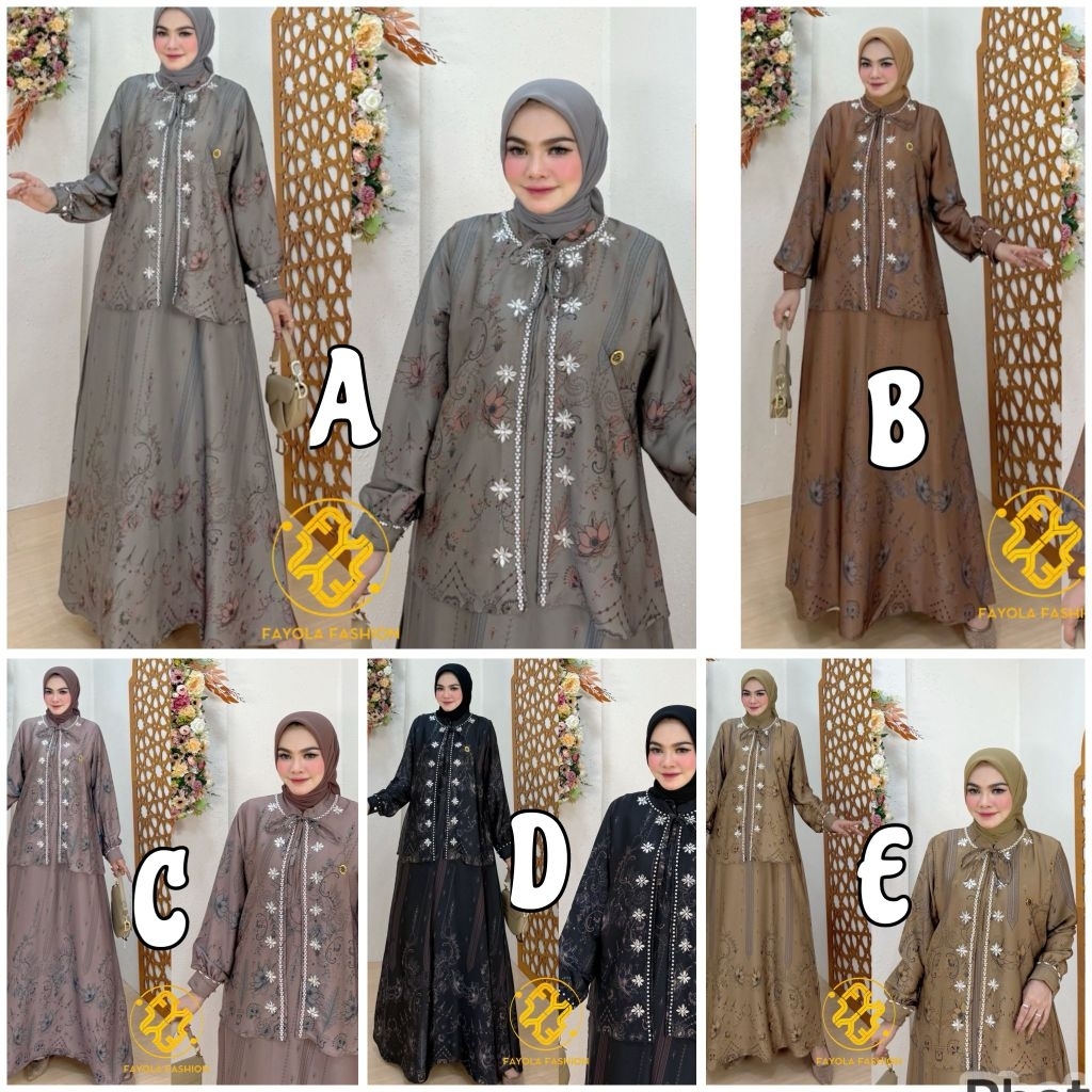 melisa dres premium by fayola fashion