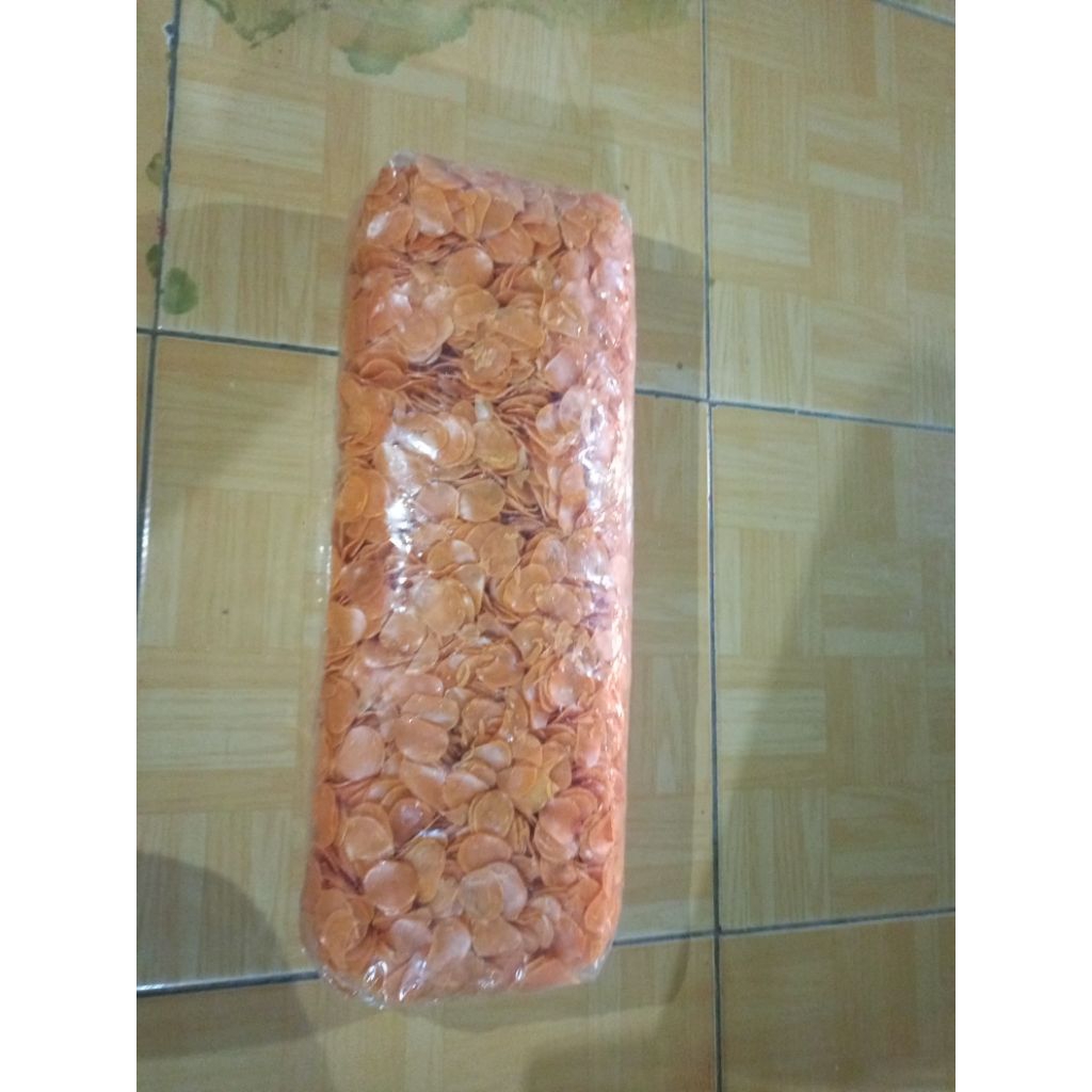 

Kerupuk Kuning bubur 1 bal 4kg Bisa COD