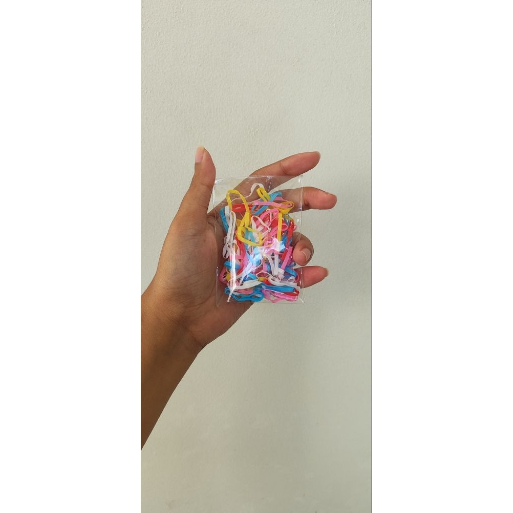 karet rambut warna warni/ikat rambut anak/ikat rambut warna warni