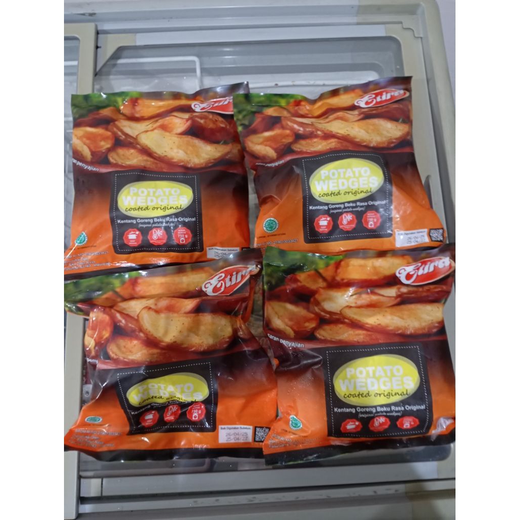

POTATO WEDGES 750GR