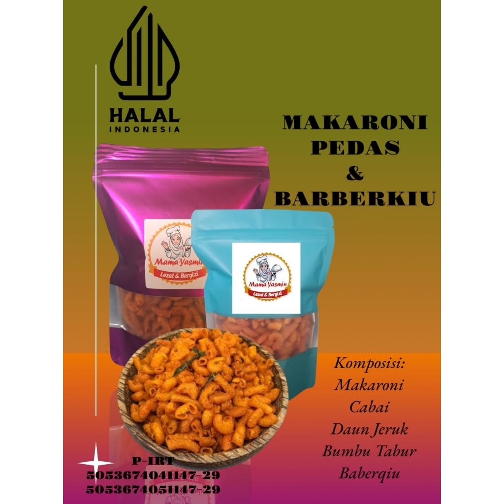 

makaroni mamah yasmin pedas manis daun jeruk