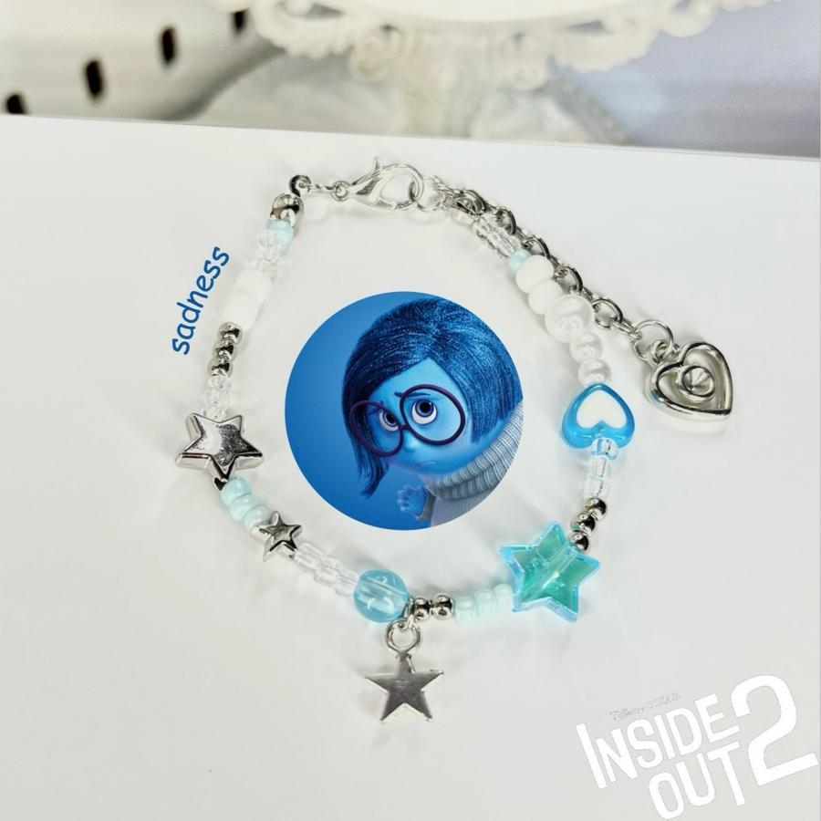inside out 2 bracelet | gelang manik inside out 2 | gelang couple inside out 2 | beads bracelet - em