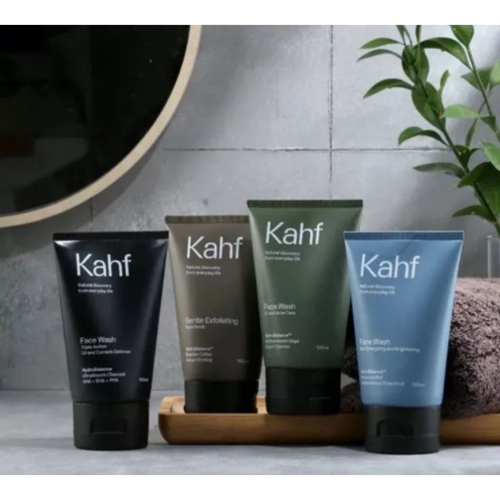 Khaf face wash sabun wajah pria khaf 100ml original