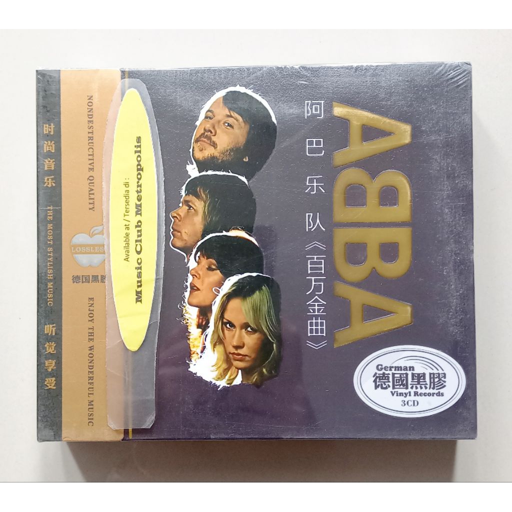 CD ABBA - THE BEST (3CD) IMPORTED CHINA