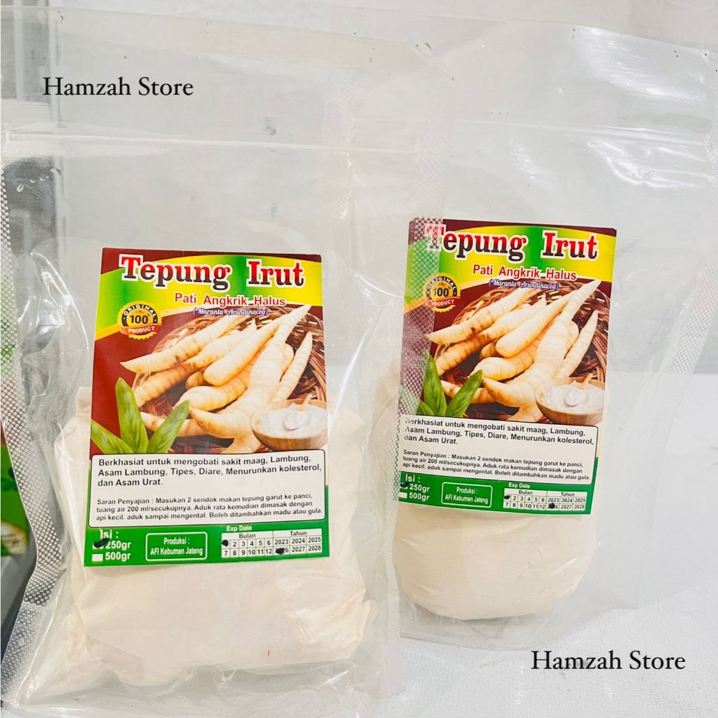 

Tepung Irut Pati Angkrik Halus 250gram Atasi Asam Lambung