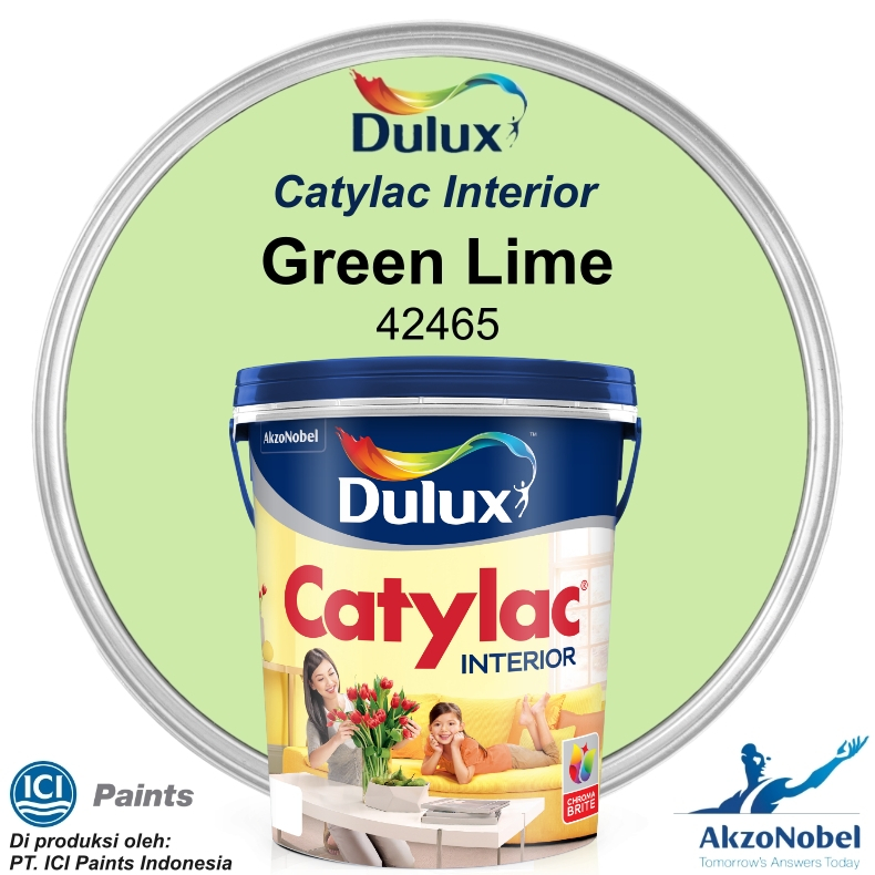 CAT DULUX CATYLAC INTERIOR 5 KG - GREEN LIME 42465