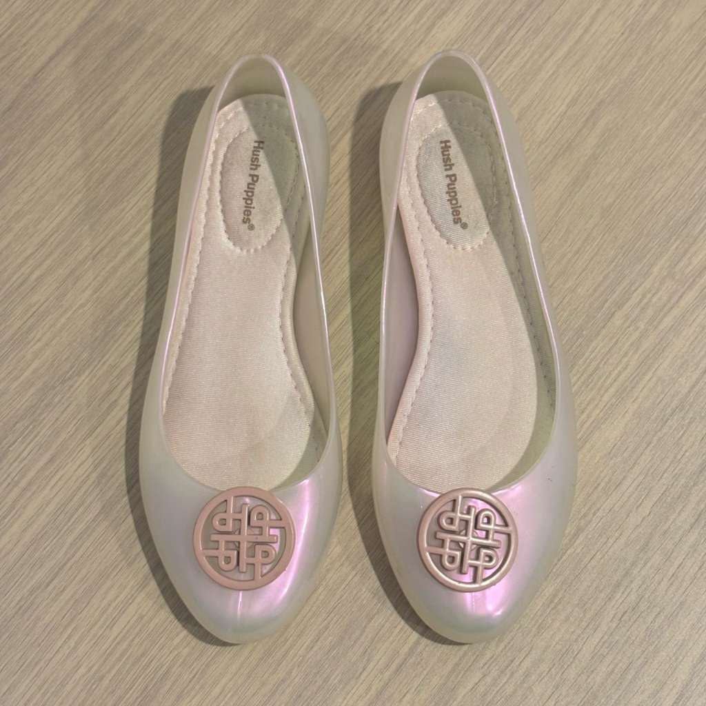 hush puppies flat shoes sepatu wanita emilia pearlized pearl