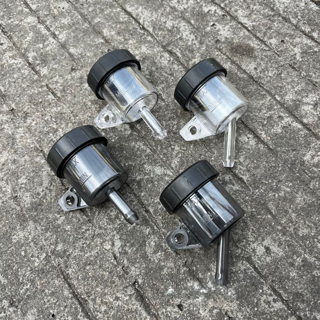 TABUNG MINYAK MASTER REM DEPAN BELAKANG WARNA RYBEN BENING TRANSPARAN UNIVERSAL UNTUK SEMUA MOTOR GO