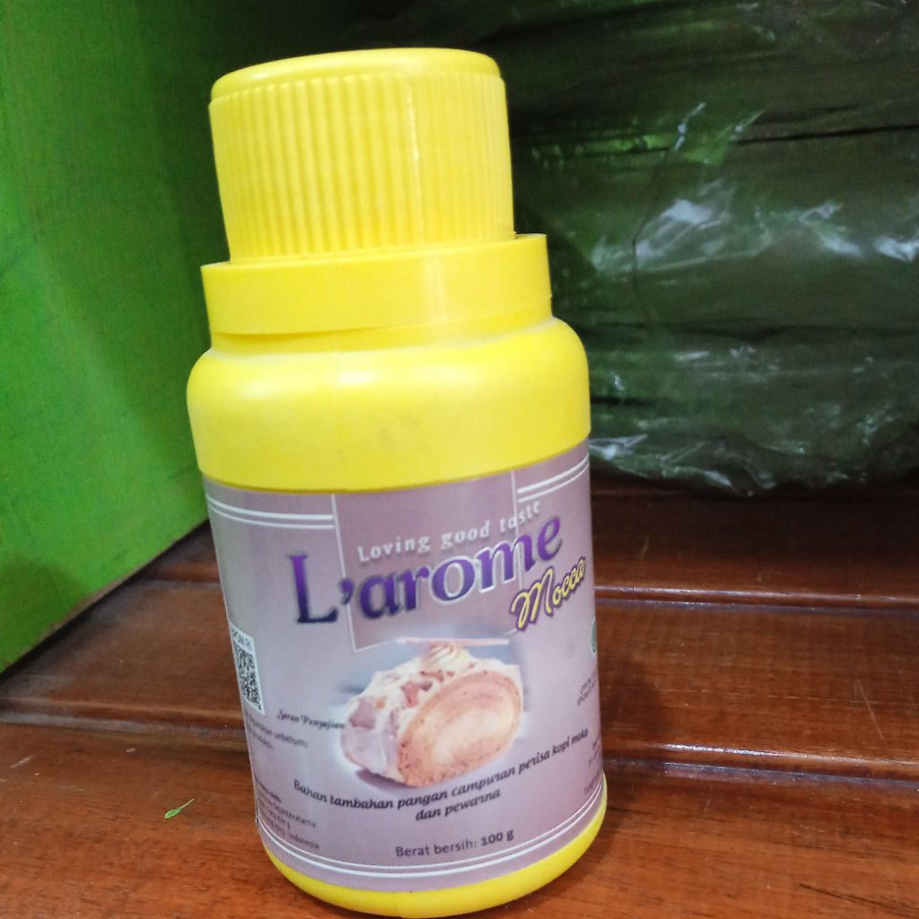 

Zeelandia Larome Bahan Tambahan Pangan campuran Perisa Cokelat Kopi Moca & perwarna