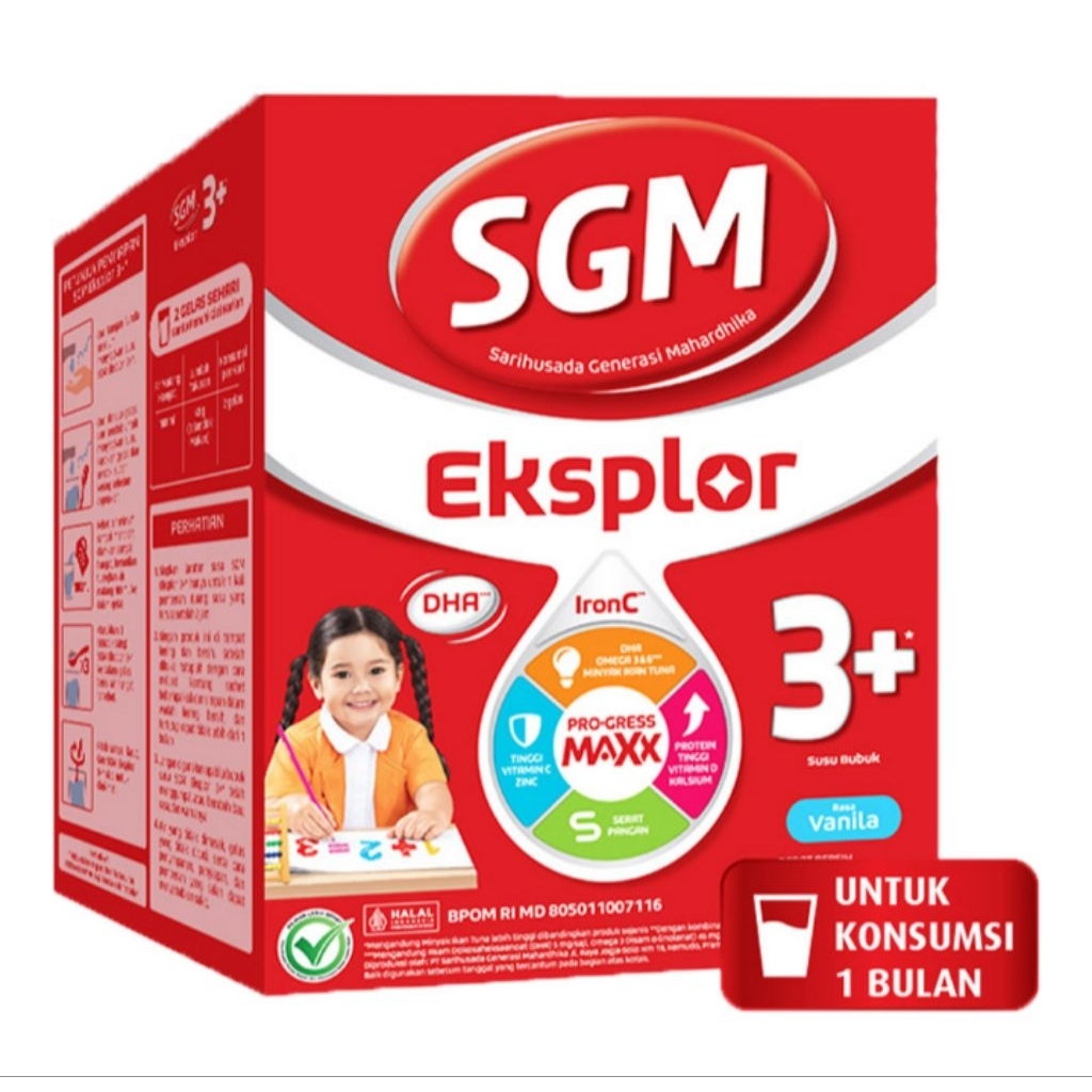 

SGM Eksplor 3+ IronC Susu Bubuk Pertumbuhan Anak Vanilla 3kg