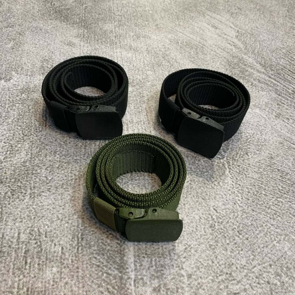 Ikat Pinggang Canvas Tactical  Belt Canvas Polos