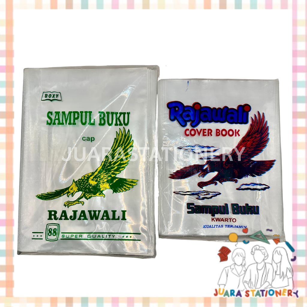 

Sampul Plastik Kwarto Boxy Rajawali 10 pcs / Sampul Mika Sampul Roll