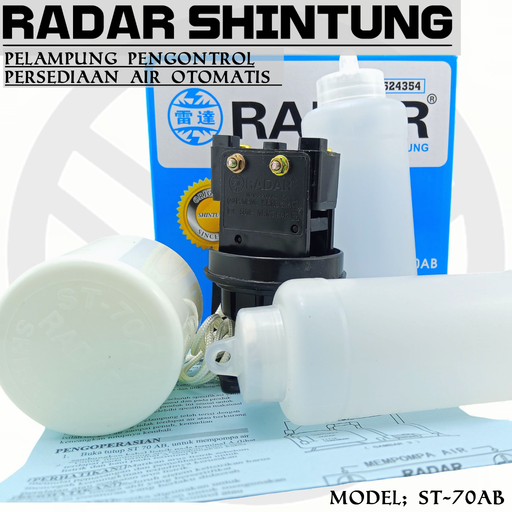 radar air toron otomatis/radar toron air/radar shintung/pelampung otomatis