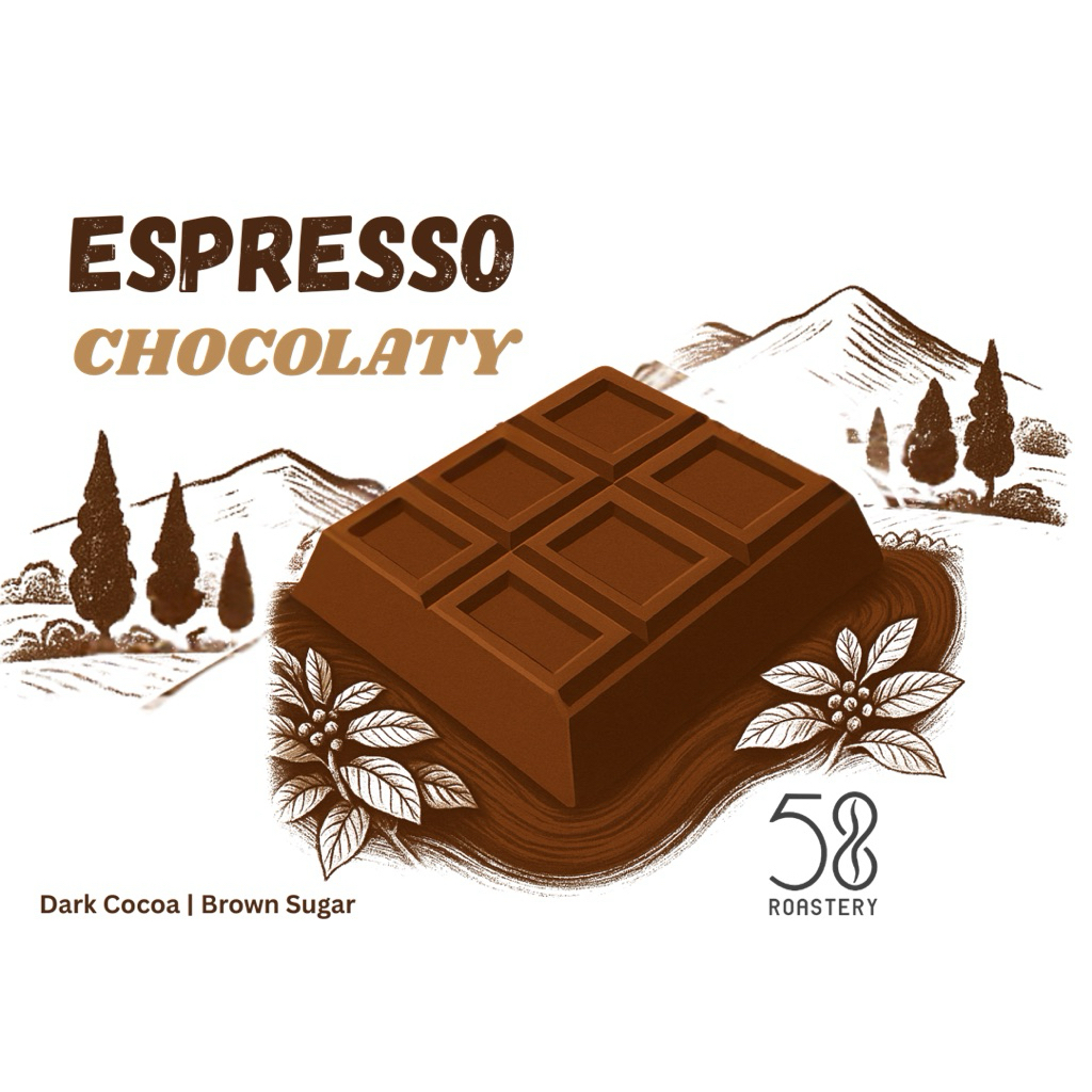 

Specialty Espresso Chocolaty 500gram & 1kg