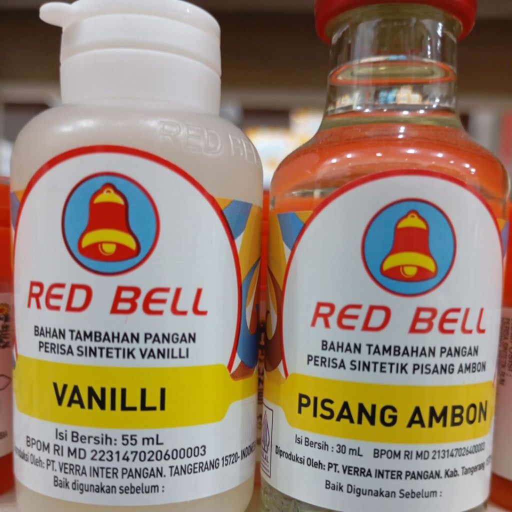 

Red Bell Perisa Vanilli 55ml Pisang Ambon 30ml