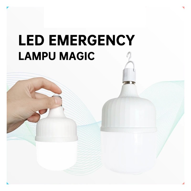 COD LED Darurat Jumbo / Lamp Magic / Tetap Nyala Walau Listrik Mati / Bohlam Emergency / Lampu Ajaib