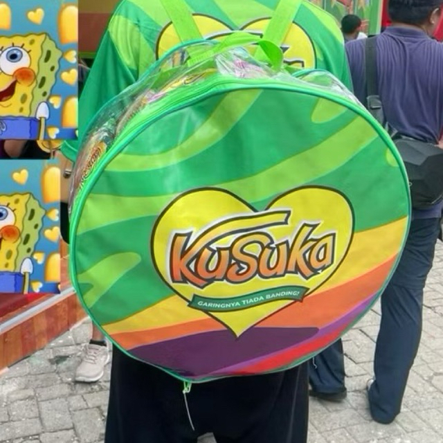 

READY paket TAS KUSUKA kusuka kripik singkong viral trend tas ungu ready jakarta fair prj tas jumbo