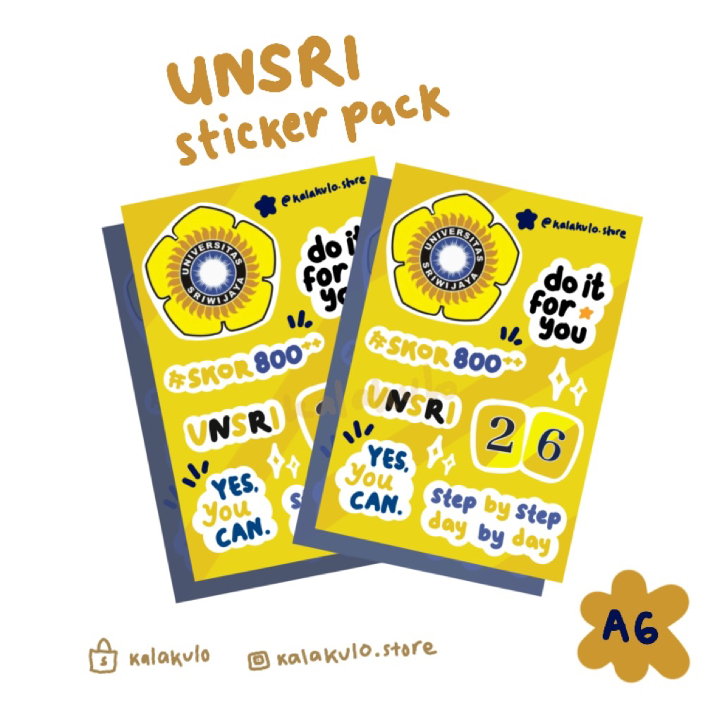 UNSRI STICKER PACK