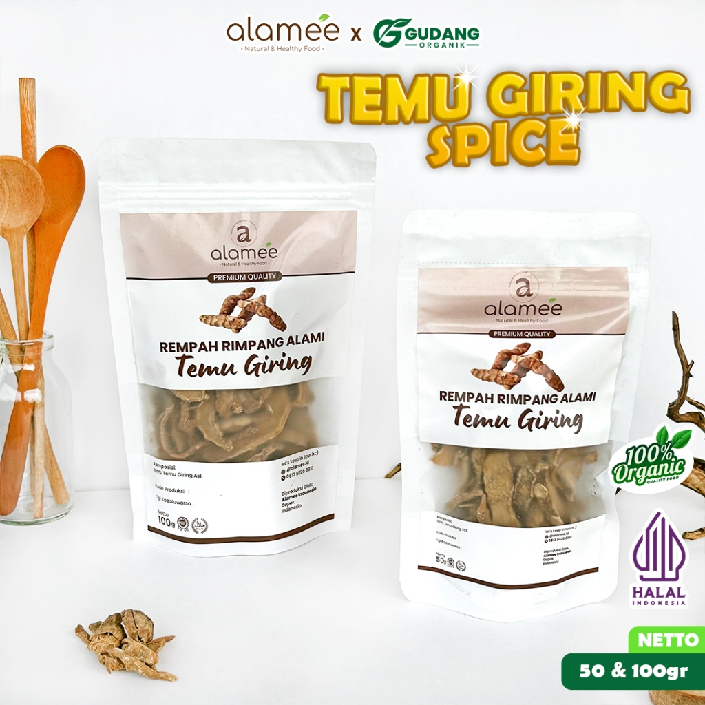 

alamee rimpang temu giring herbal tradisional untuk kesehatan kulit ramuan alami rasa khas penyegar