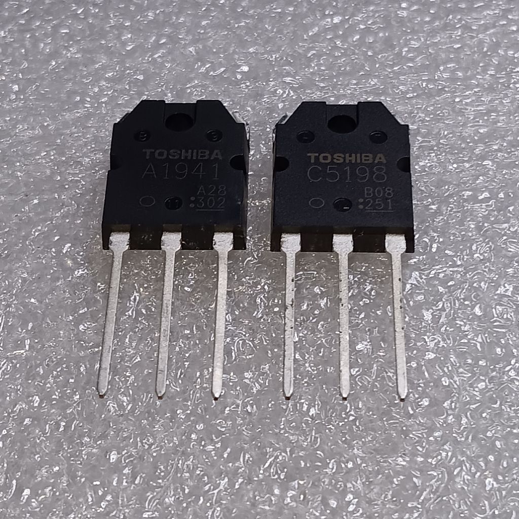 1 set Transistor Final A1941 C5198 Original Toshiba