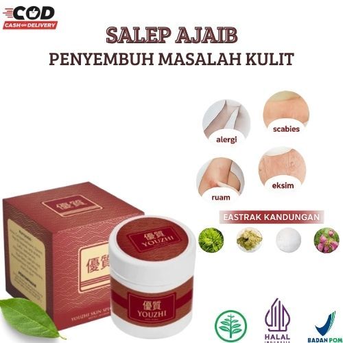 Salep Youzhi Obat Kulit Atasi Gatal Menahun Alergi Eksim Psoriasis Jamur Kulit