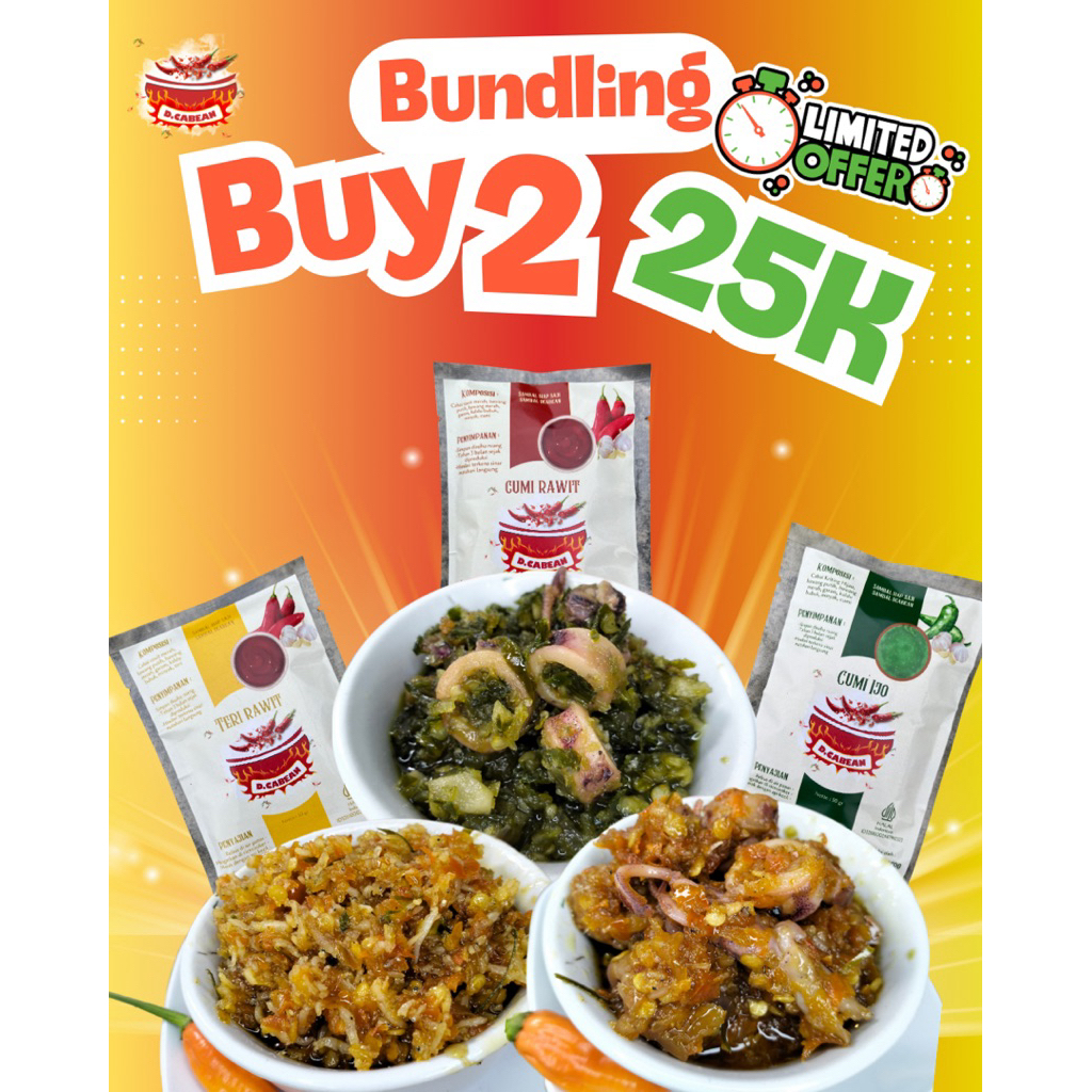 

Sambal cumi sambal teri sambal kemasan
